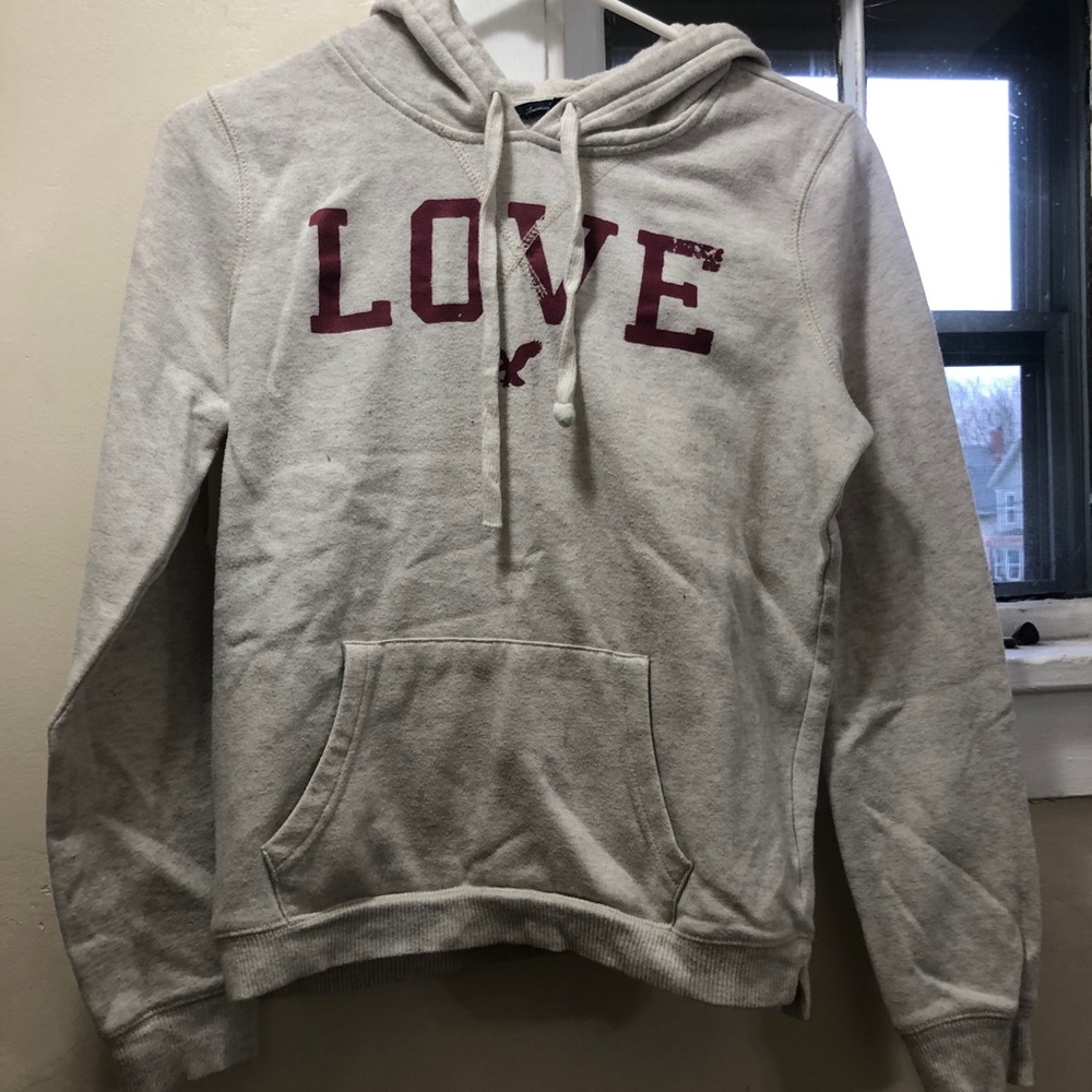 Grey sweatshirt American eagle